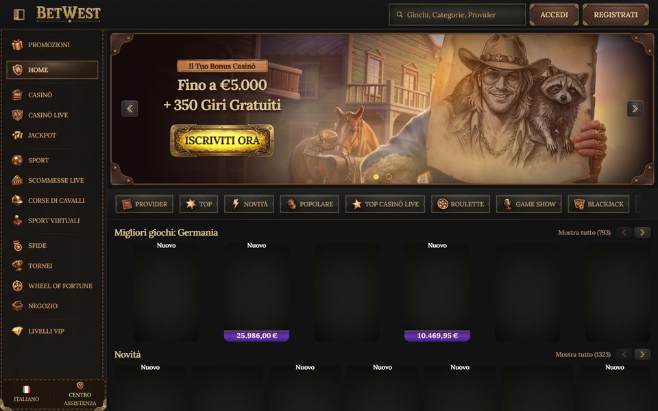 Betwest Casino